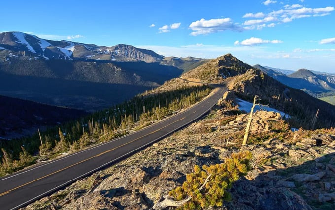 Cao tốc Trail Ridge, được mệnh danh là 