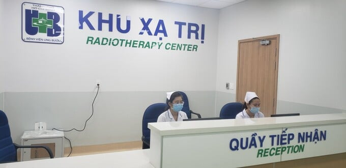 Khu xạ trị trong ngày tại Bệnh viện Ung bướu, cơ sở 2 hiện đang là trung tâm xạ trị ung thư hiện đại nhất Việt Nam. Ảnh: Internet