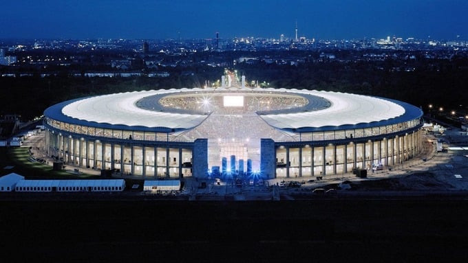 Olympiastadion được đưa vào danh sách “Sân vận động 5 sao”