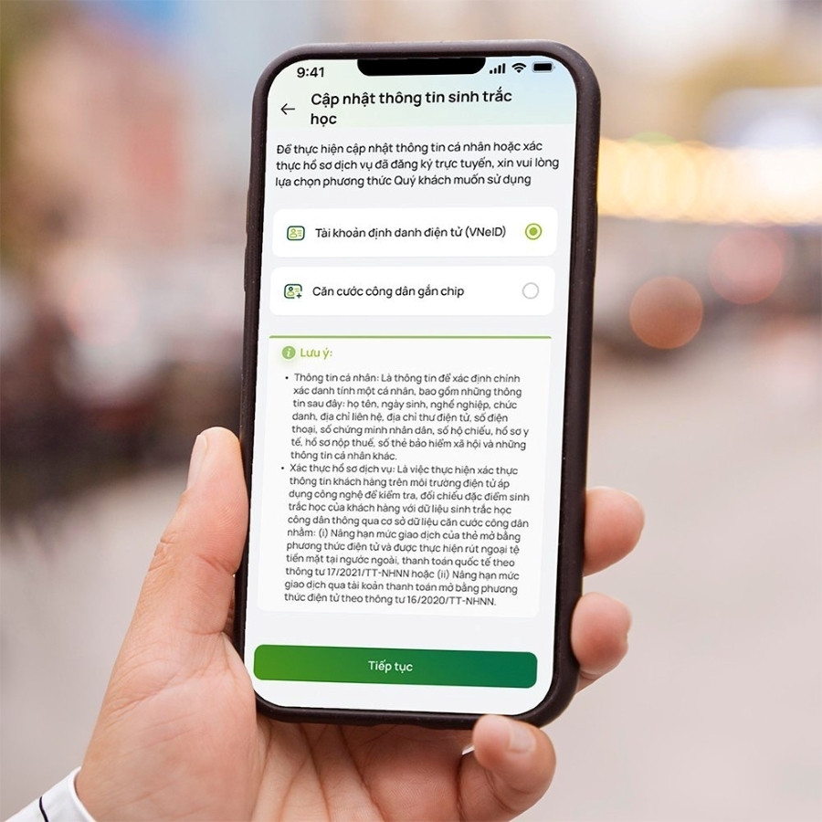 Ngân hàng duy nhất cập nhật sinh trắc học qua kết nối VNeID: Bất ngờ với số khách hàng thành công?