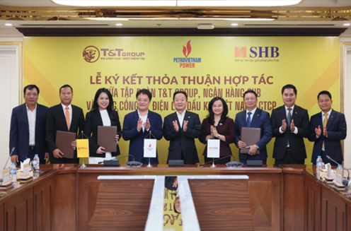 SHB, T&T Group và PV Power ký kết thỏa thuận hợp tác toàn diện