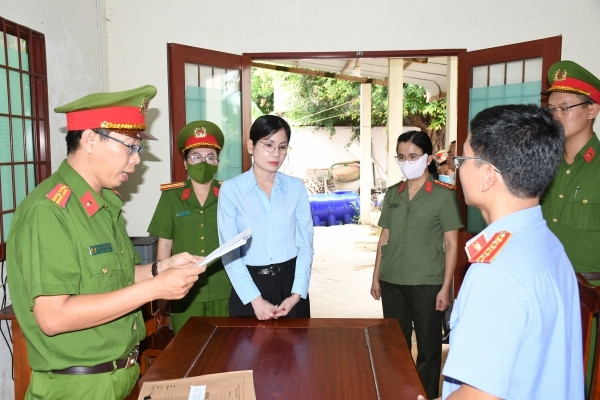 Cơ quan Công an thi hành các quyết định đối với Trần Thị Hồng