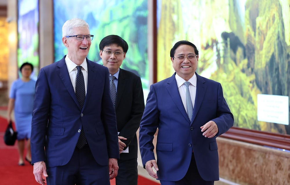 CEO Apple Tim Cook gửi thư cho Thủ tướng Phạm Minh Chính bàn về triển vọng hợp tác với Việt Nam - ảnh 2