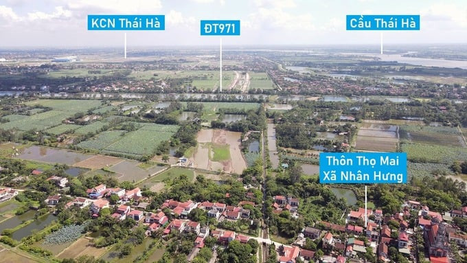 Vị trí dự án trên địa phận tỉnh Hà Nam