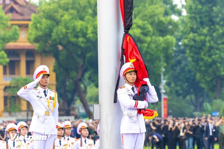 TỔNG THUẬT: LỄ QUỐC TANG TỔNG BÍ THƯ NGUYỄN PHÚ TRỌNG- Ảnh 25.