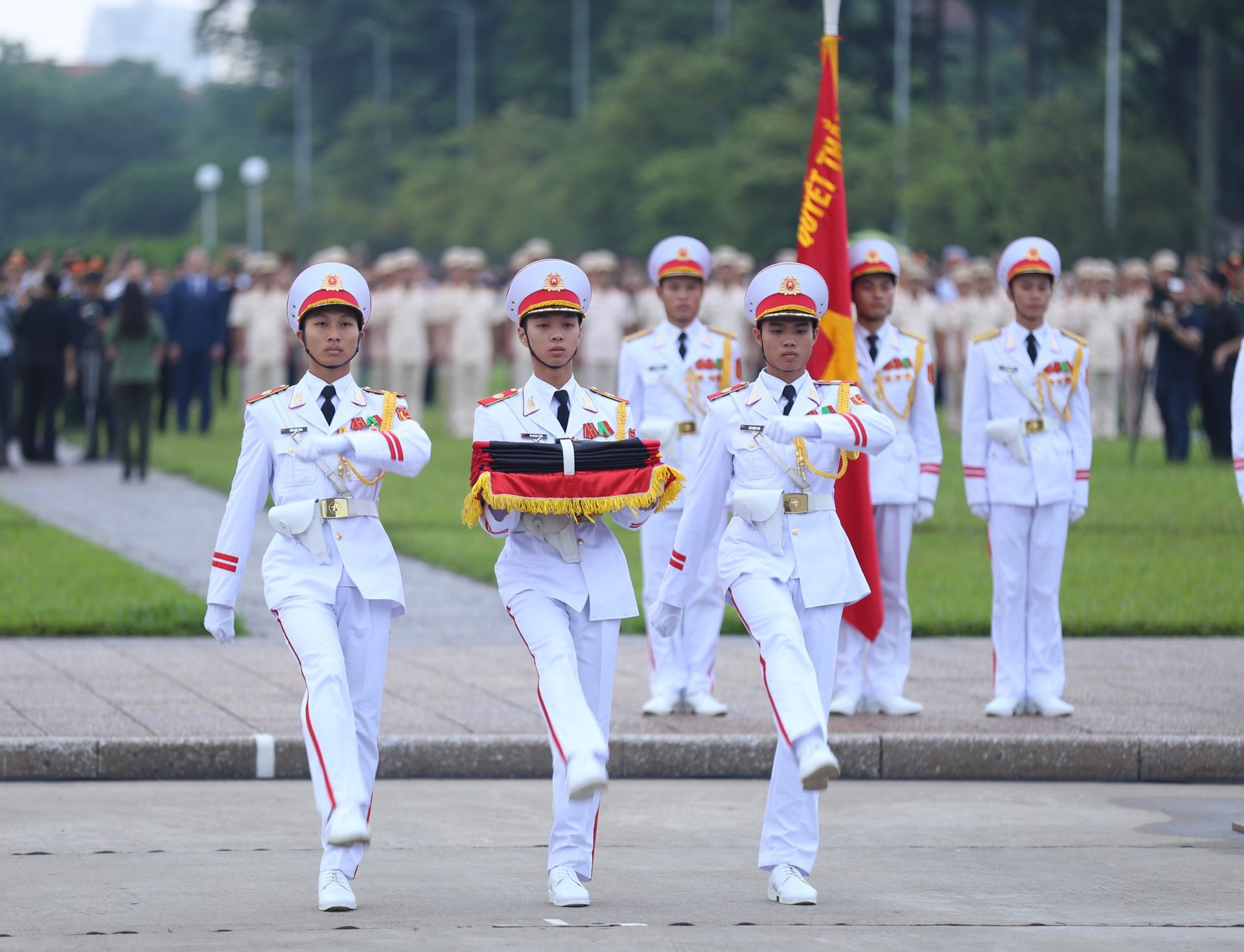 TỔNG THUẬT: LỄ QUỐC TANG TỔNG BÍ THƯ NGUYỄN PHÚ TRỌNG- Ảnh 28.