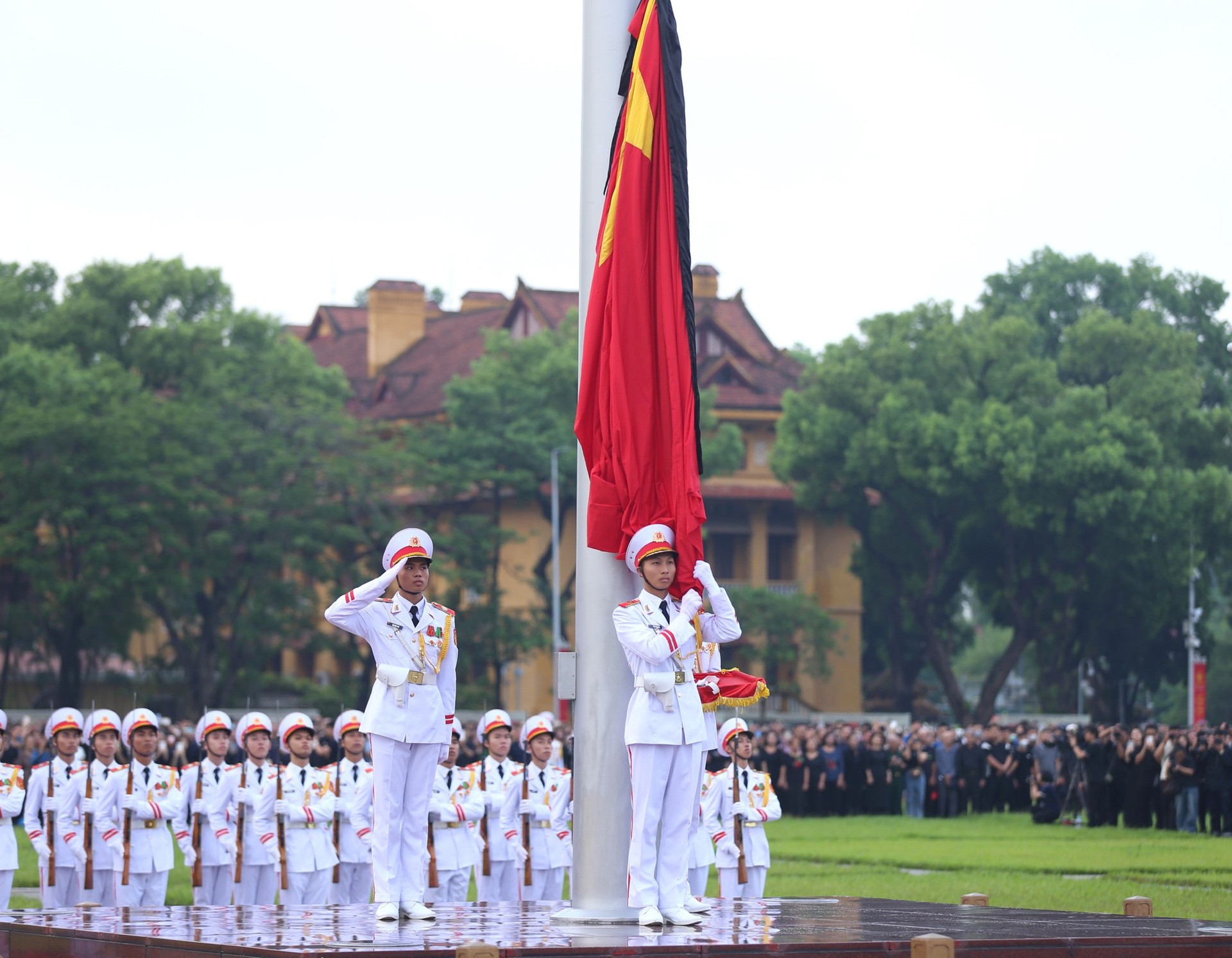 TỔNG THUẬT: LỄ QUỐC TANG TỔNG BÍ THƯ NGUYỄN PHÚ TRỌNG- Ảnh 29.