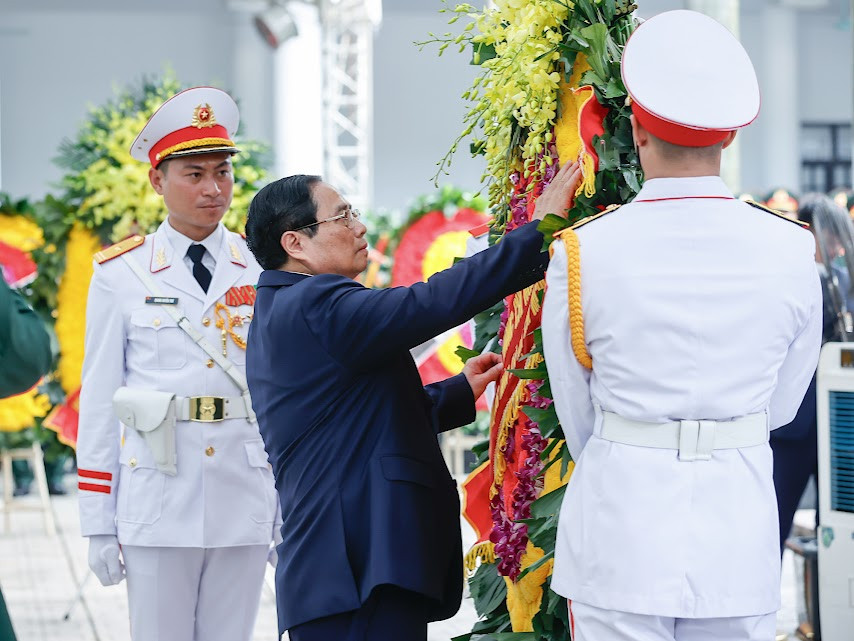 TỔNG THUẬT: LỄ QUỐC TANG TỔNG BÍ THƯ NGUYỄN PHÚ TRỌNG- Ảnh 11.