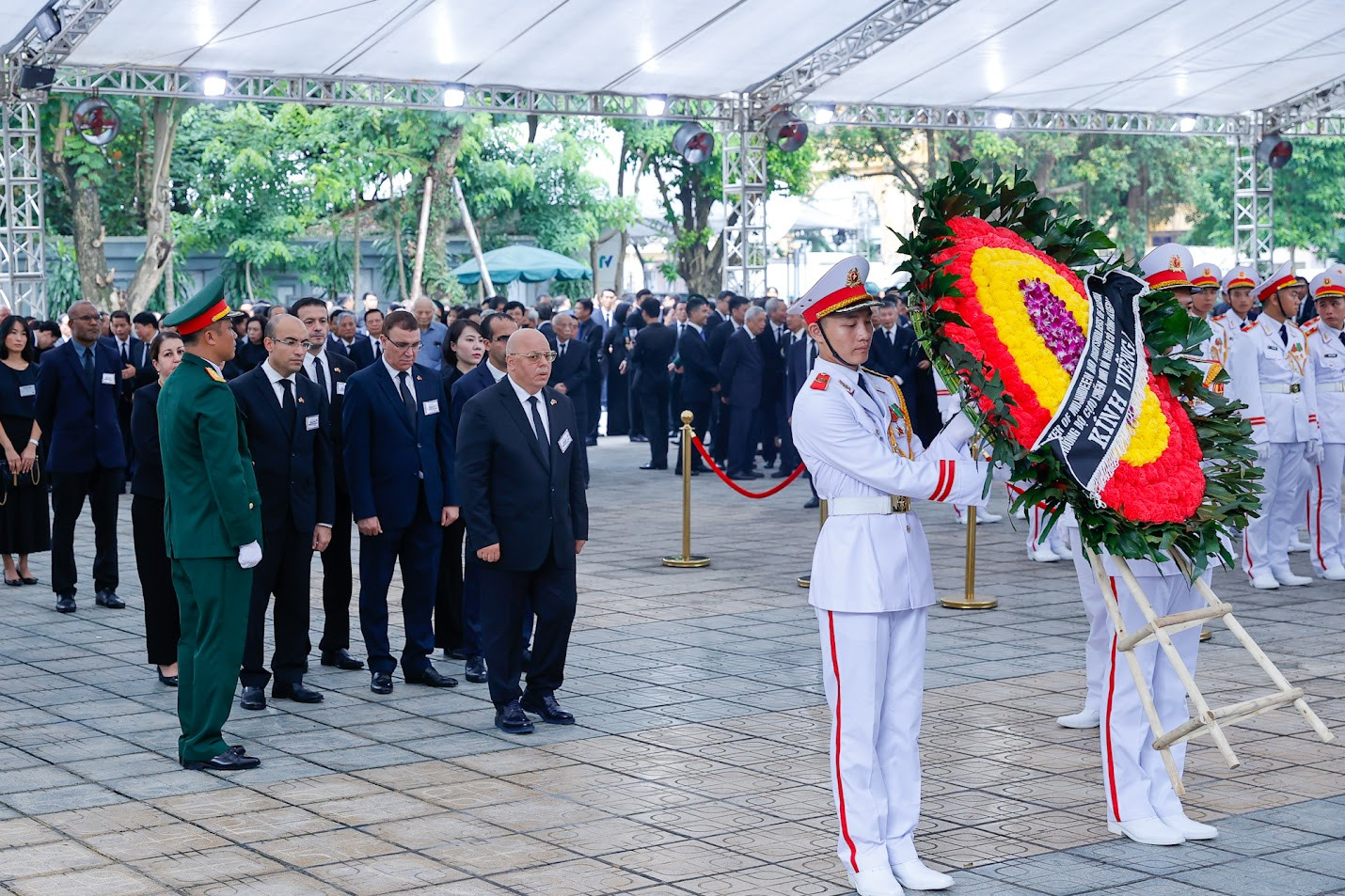 TỔNG THUẬT: LỄ QUỐC TANG TỔNG BÍ THƯ NGUYỄN PHÚ TRỌNG- Ảnh 87.