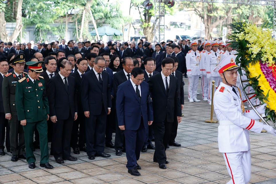 TỔNG THUẬT: LỄ QUỐC TANG TỔNG BÍ THƯ NGUYỄN PHÚ TRỌNG- Ảnh 55.