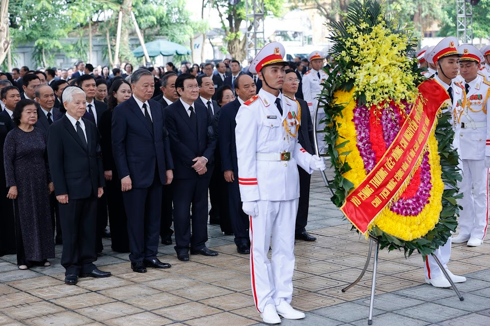 TỔNG THUẬT: LỄ QUỐC TANG TỔNG BÍ THƯ NGUYỄN PHÚ TRỌNG- Ảnh 51.