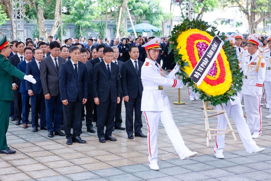 TỔNG THUẬT: LỄ QUỐC TANG TỔNG BÍ THƯ NGUYỄN PHÚ TRỌNG- Ảnh 65.