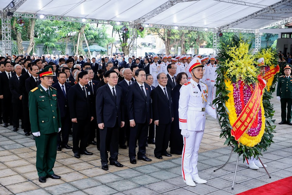 TỔNG THUẬT: LỄ QUỐC TANG TỔNG BÍ THƯ NGUYỄN PHÚ TRỌNG- Ảnh 58.