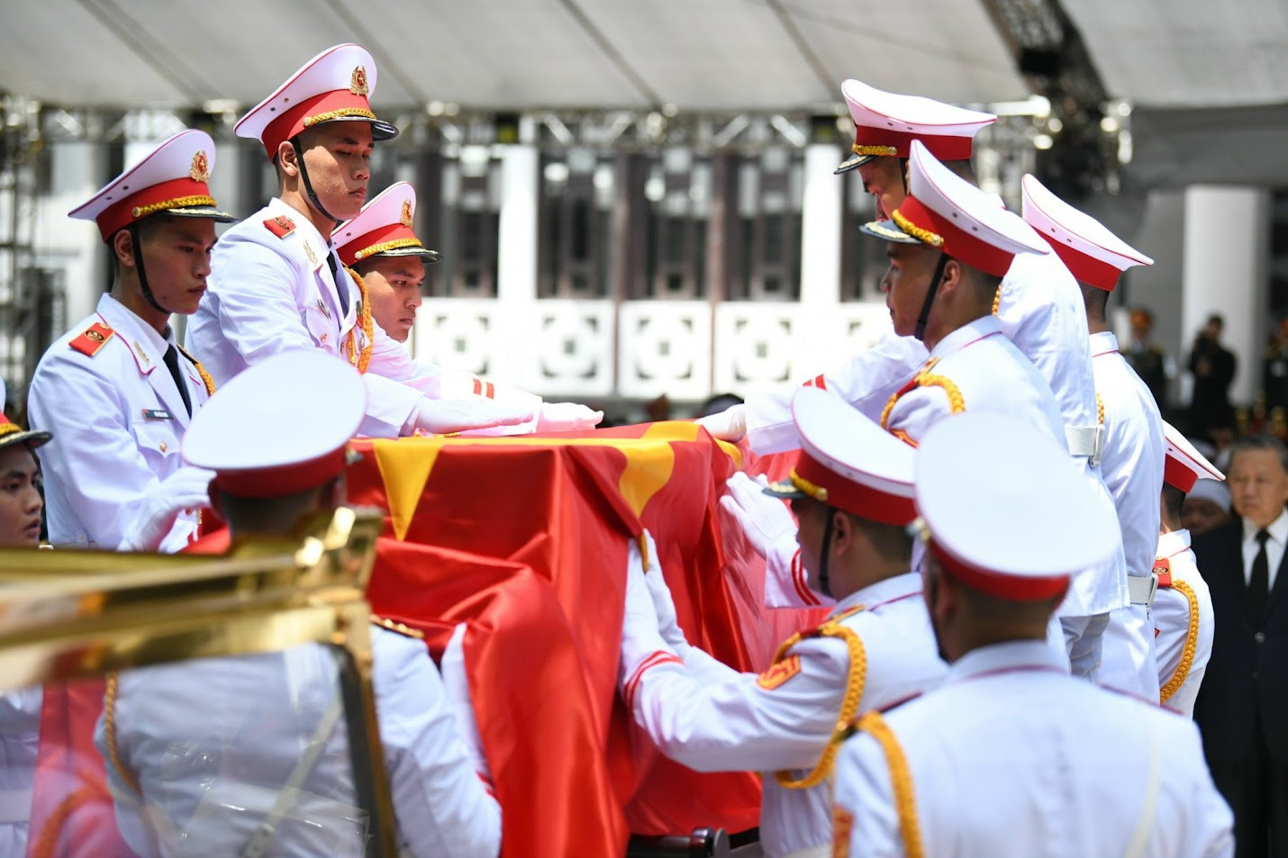 TỔNG THUẬT: LỄ QUỐC TANG TỔNG BÍ THƯ NGUYỄN PHÚ TRỌNG- Ảnh 18.