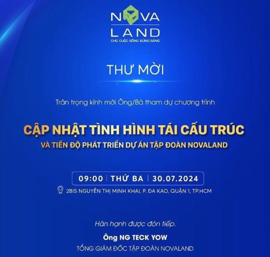 Novaland (NVL) cập nhật tiến độ bàn giao, pháp lý các dự án trọng điểm Aqua City và NovaWorld Phan Thiết