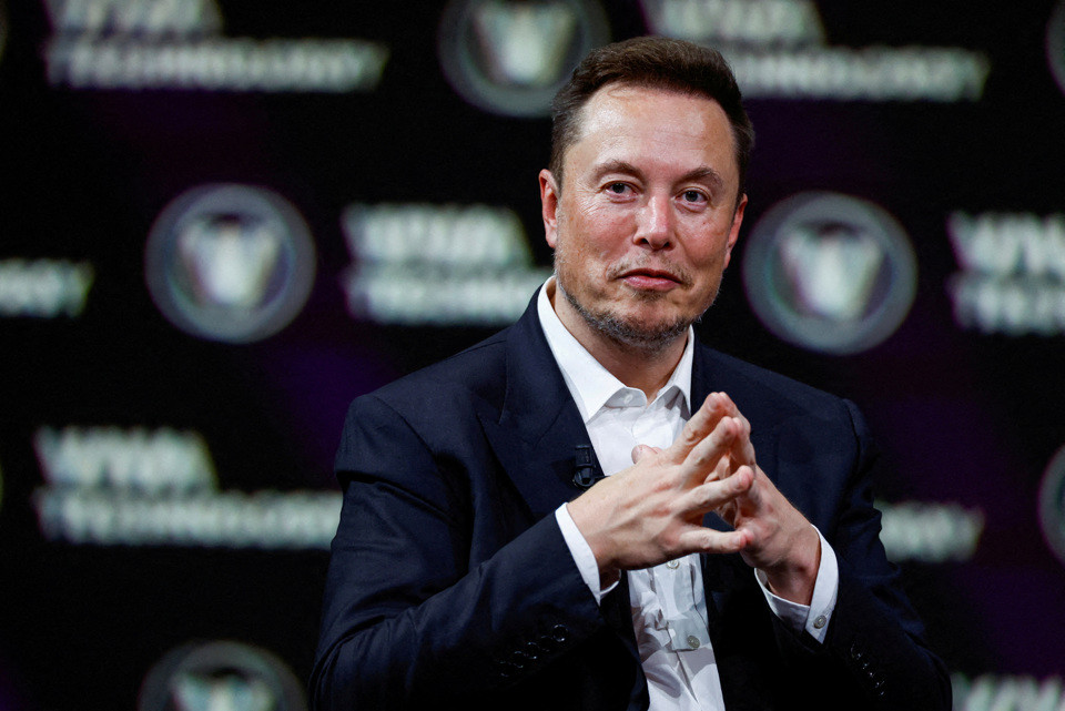 Tỷ phú công nghệ Elon Musk. Ảnh: Reuters 