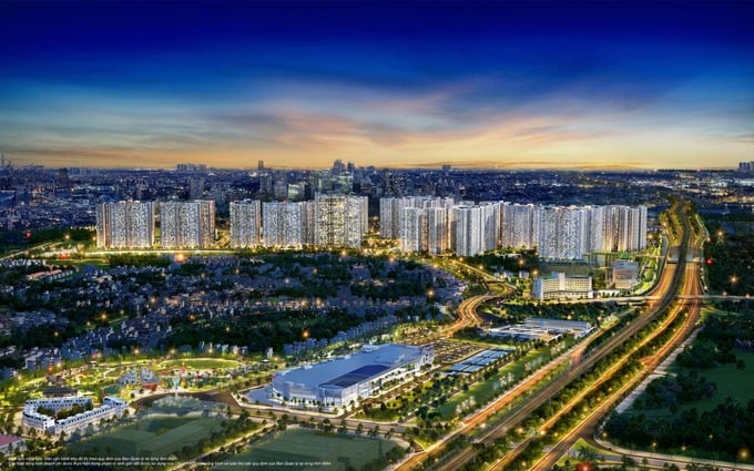 Vinhomes Smart City tăng giá gấp từ 2-3 lần trong 4 năm. Ảnh: Vinhomes