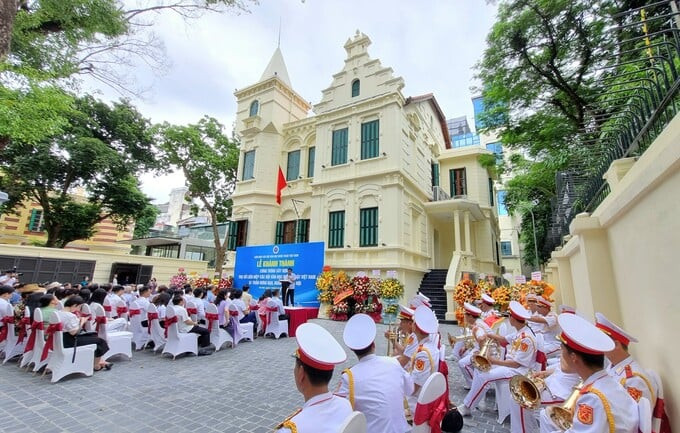 Lễ khánh thành công trình xây dựng trụ sở Liên hiệp các Hội Văn học nghệ thuật Việt Nam. Ảnh: Huyền Thương/Arttimes