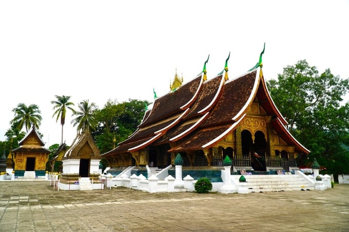 Chùa Xiengthong là một trong những ngôi chùa nổi tiếng nhất tại Luang Prabang (Ảnh: Internet)