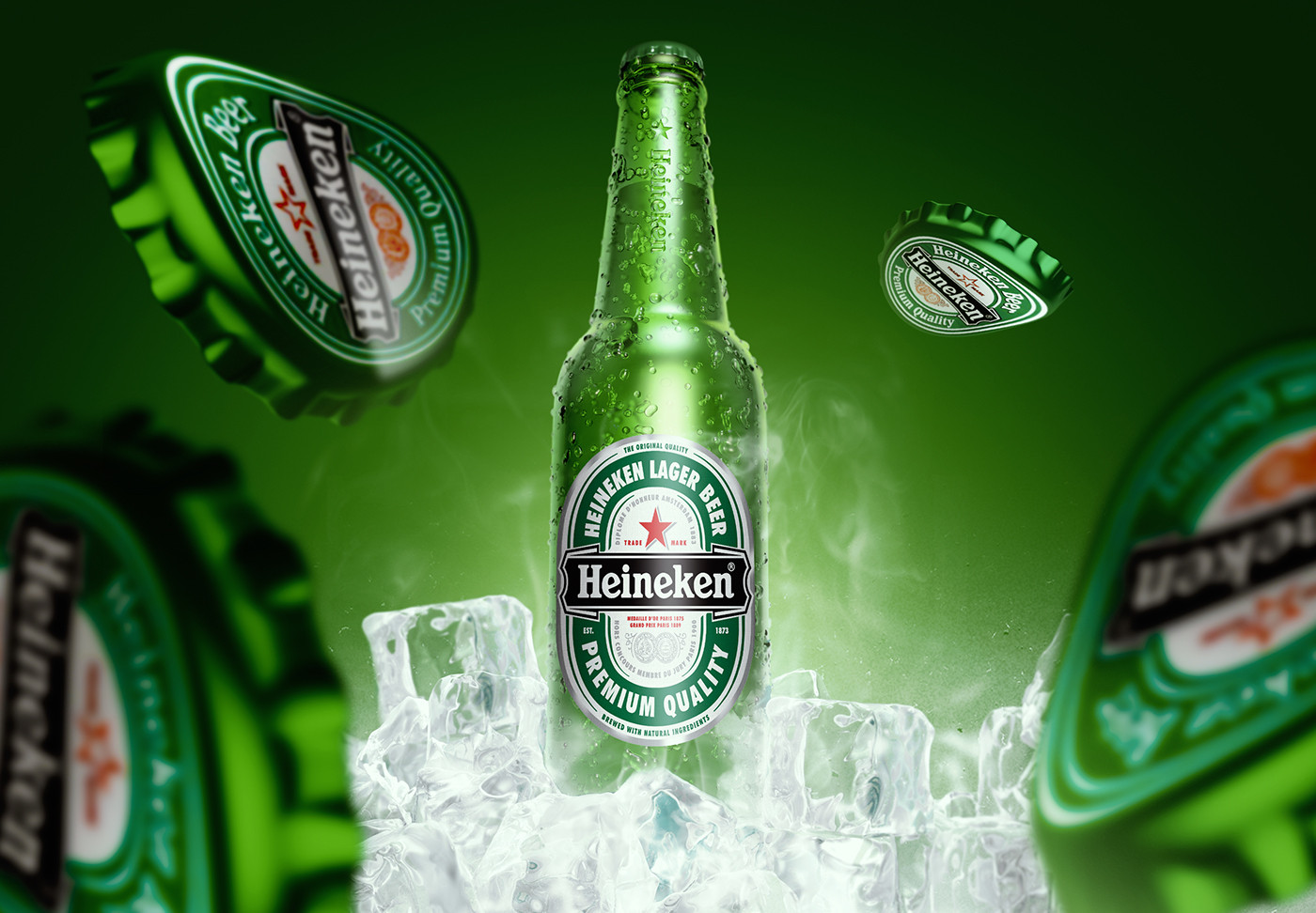 Bia Heineken 5% Pháp - thùng 20 chai 250ml - MEGA DUNK Đồ Uống Nhập Khẩu