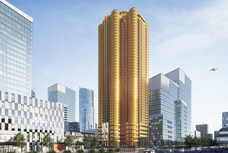 Lộ diện doanh nghiệp nào đứng sau dự án tòa nhà 'dát vàng' vừa mở bán trên đường Tố Hữu