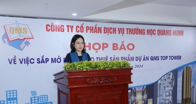 Điều chưa biết về chủ đầu tư của tòa nhà 'chói' nhất quận Nam Từ Liêm (Hà Nội) - QMS Top Tower