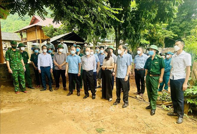 Ngày 11/8/2024, Phó Chủ tịch UBND tỉnh Thanh Hóa đã đi kiểm tra công tác phòng, chống dịch bệnh bạch hầu tại huyện Mường Lát (Ảnh: Internet)