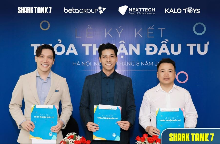 Shark Minh Beta và Shark Bình đạt thoả thuận đầu tư với startup Kalotoys chỉ sau 1 tuần phát sóng