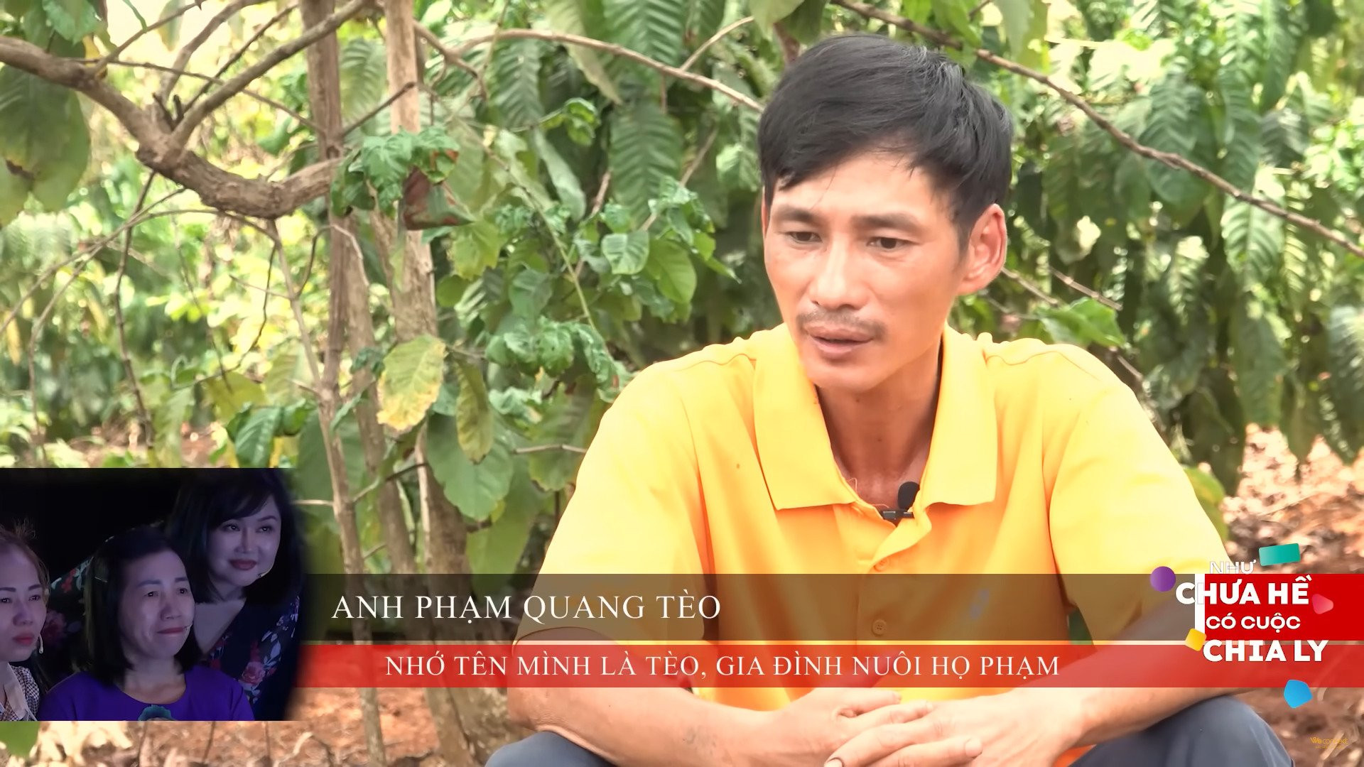 Anh Phạm Quang Tèo, bị bắt cóc từ năm 4-5 tuổi từ nhà trọ trước Ga Huế vào tới huyện Cư M’Gar, tỉnh Đắk Lắk . Ảnh: Chụp màn hình