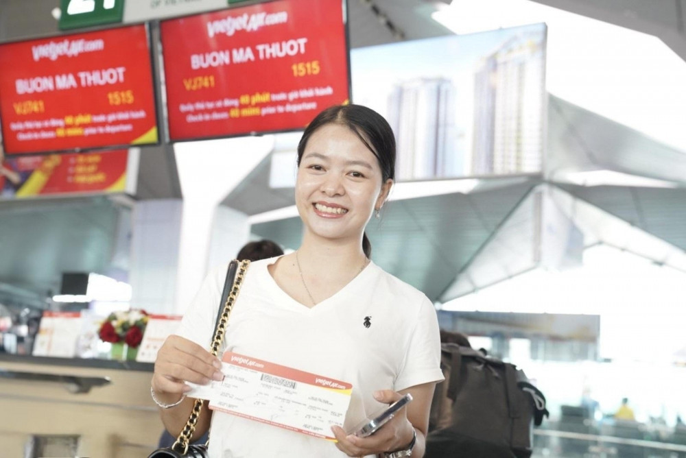 Vietjet và hành trình 10 năm kết nối Buôn Ma Thuột - Vinh với hơn 5.000 chuyến bay