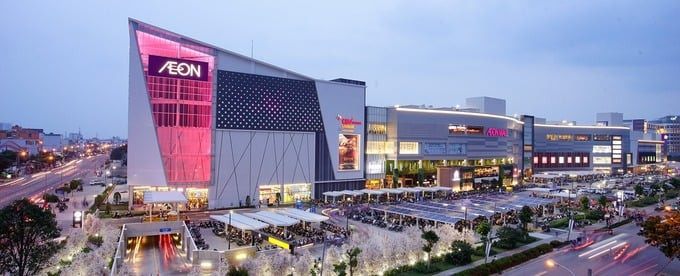 AEON Mall lên kế hoạch phát triển mạnh tại Việt Nam. Ảnh: Internet