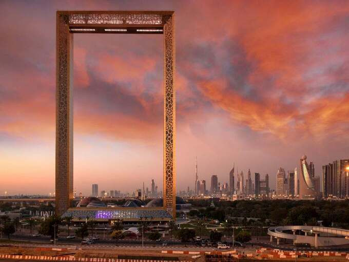 Dubai Frame. Ảnh: Internet