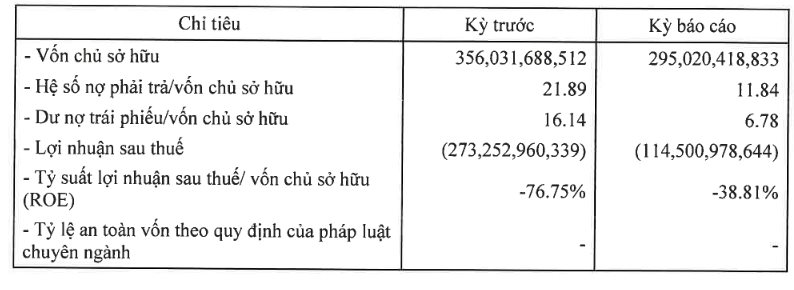 Doanh nghiệp liên quan đến bà Trương Mỹ Lan báo lỗ hơn trăm tỷ đồng, nợ gấp 12 lần vốn chủ sở hữu