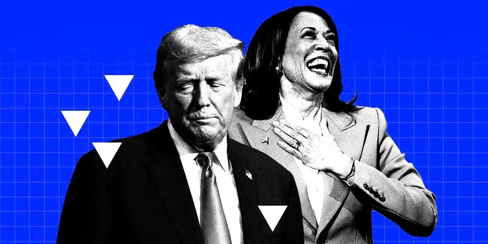 Ông Trump liên tiếp nhận tin buồn: Bị bà Kamala Harris vươn lên dẫn trước, cổ phiếu Trump Media xuống thấp kỷ lục - ảnh 1