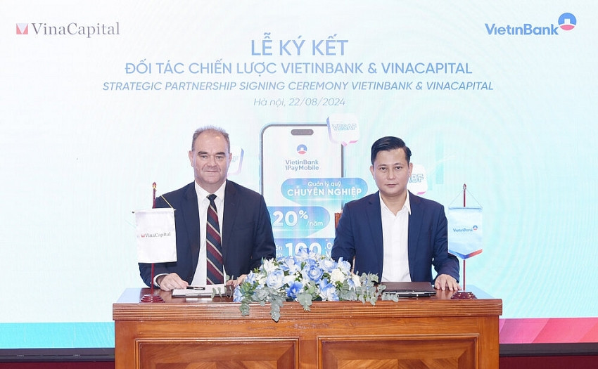 VietinBank và VinaCapital bắt tay, mở rộng cơ hội đầu tư qua ứng dụng số