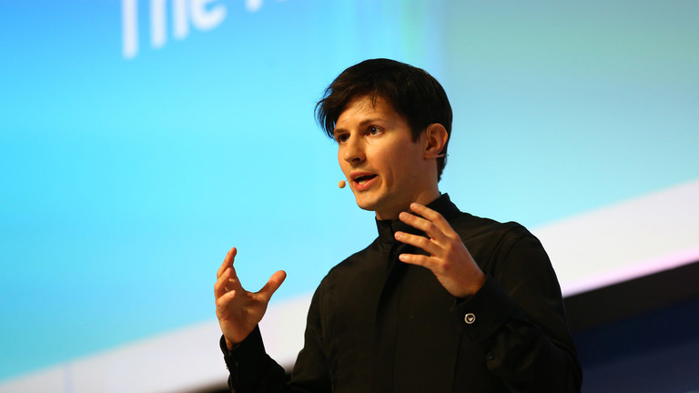 CEO Telegram Pavel Durov phát biểu tại một sự kiện ở Barcelona, Tây Ban Nha vào ngày 23/2/2016. Ảnh: Getty