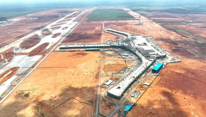 Dự kiến, sân bay Long Thành giai đoạn 1 sẽ hoàn thành cuối năm 2026. Ảnh: ACV