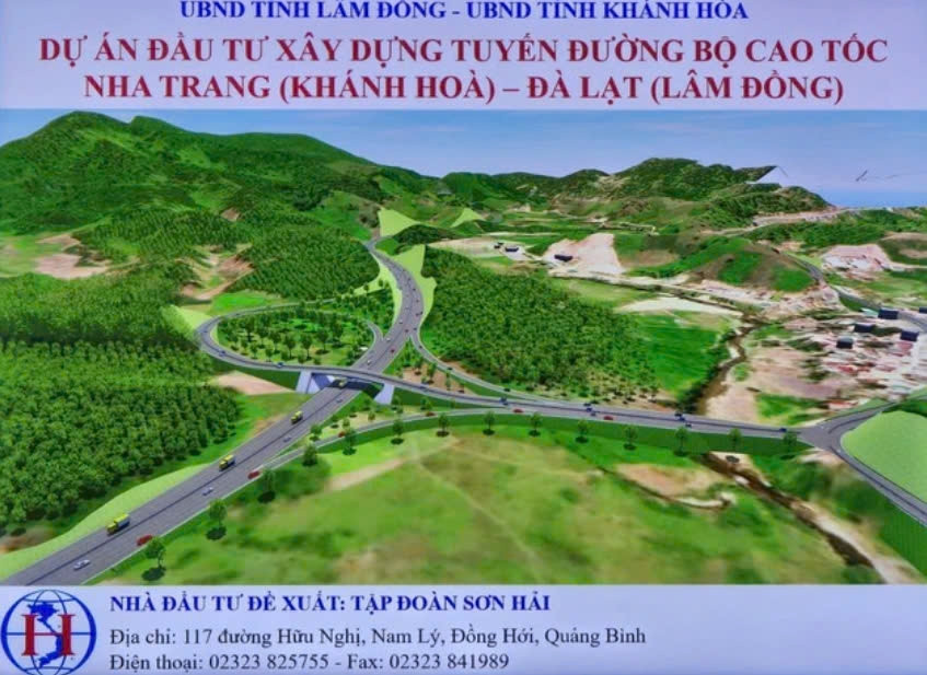 Phó Thủ tướng Trần Hồng Hà xem xét chủ trương đầu tư cao tốc Nha Trang - Đà Lạt 25.000 tỷ đồng do Tập đoàn Sơn Hải đề xuất