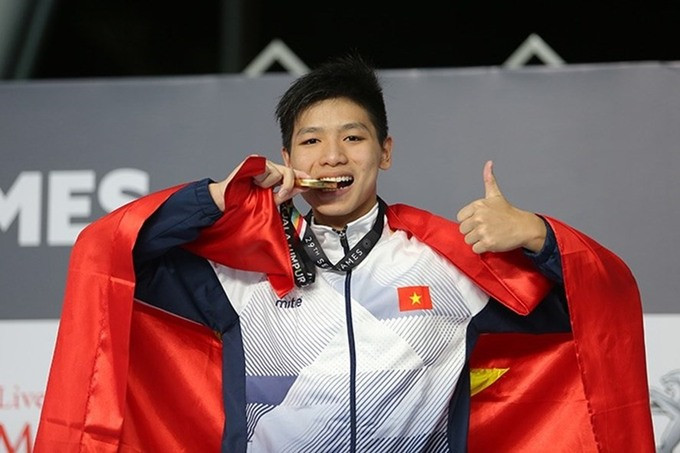 Nguyễn Hữu Kim Sơn từng 3 lần dành HCV SEA Games. Ảnh: Internet