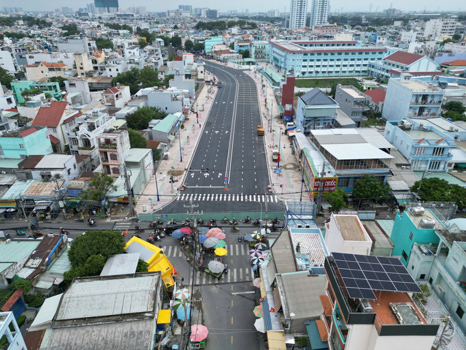 Tuyến đường có tên ‘độc nhất vô nhị’ tại TP. HCM bất ngờ vượt tiến độ, thông xe sớm 2 tháng - Nguồn: Báo Công Lý