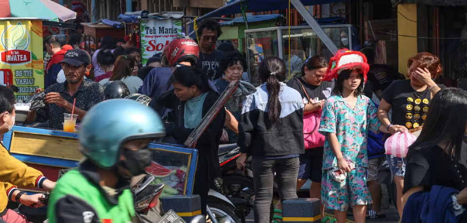 Indonesia đối mặt với tình trạng suy giảm nghiêm trọng tầng lớp trung lưu. Ảnh: Nikkei Asia