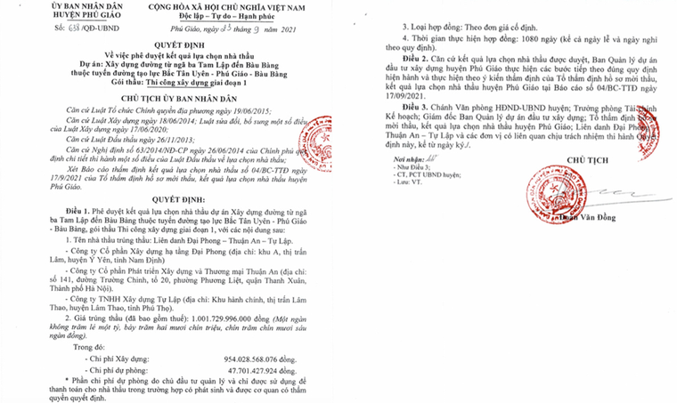 Tham gia nhiều dự án đầu tư công, Công ty Đại Phong nhanh chóng thành “ông lớn” ảnh 1