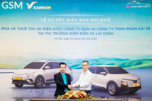 Taxi của tỷ phú Phạm Nhật Vượng được 'khách sộp' chốt đơn 300 chiếc nhằm phục vụ 2 tỉnh Tây Bắc