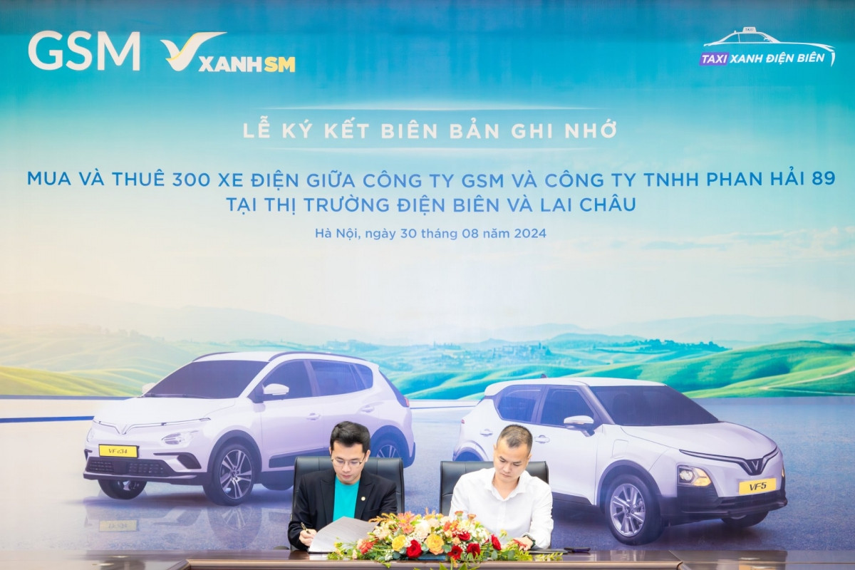 Thêm một hãng taxi đưa xe điện VinFast vào vận hành tại Điện Biên, Lai Châu