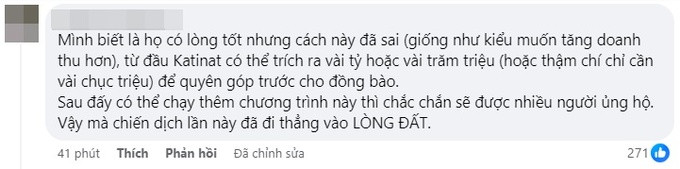 Một trong những bình luận nhận được nhiều sự đồng tình của cộng đồng mạng.