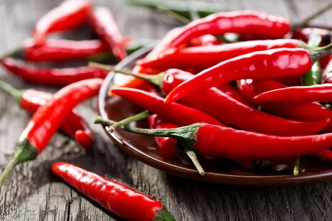 Hợp chất capsaicin trong ớt có thể ngăn chặn việc di căn của ung thư phổi. Ảnh: Internet