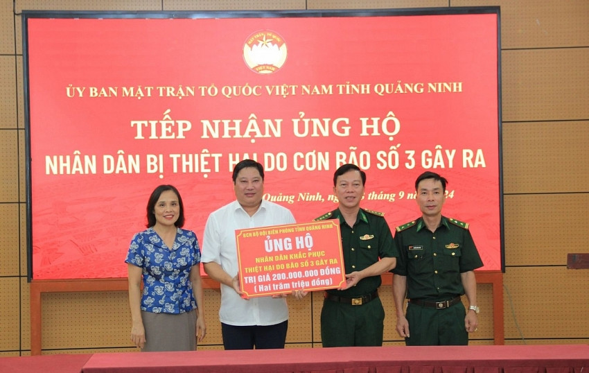 Ủy ban Mặt trận Tổ quốc Quảng Ninh công bố sao kê