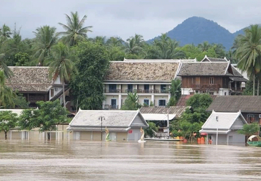 Lũ lụt nghiêm trọng tại Thái Lan và Lào: Mực nước sông Mekong vượt ngưỡng báo động sau siêu bão Yagi, khẩn cấp di dời dân - ảnh 4