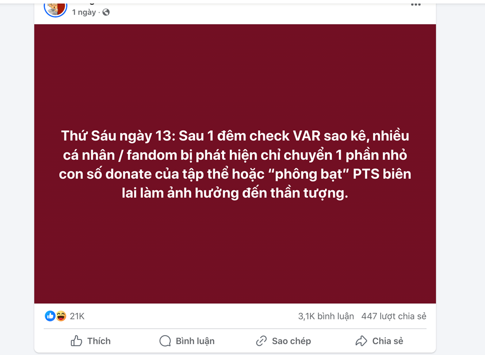 Ngụy tạo hóa đơn chuyển tiền ủng hộ đồng bão bị bão lũ bị xử lý về tội gì? ​ - ảnh 1