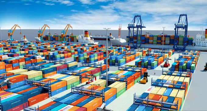 SuperPort Việt Nam kết nối 20 khu công nghiệp với các cảng biển và sân bay lớn như Hải Phòng, Nội Bài và kéo dài tới Vân Nam, Côn Minh (Trung Quốc). Ảnh: Internet